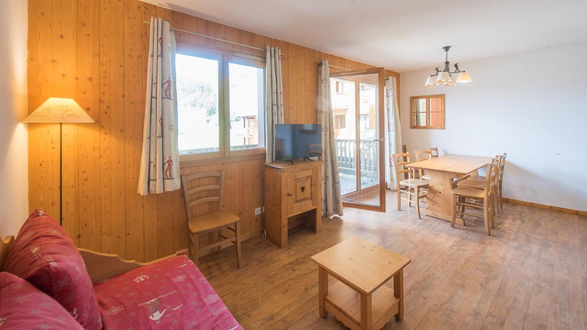A012- Appartement 3 pieces cabine 8 personnes- Orcières Extérieur photo